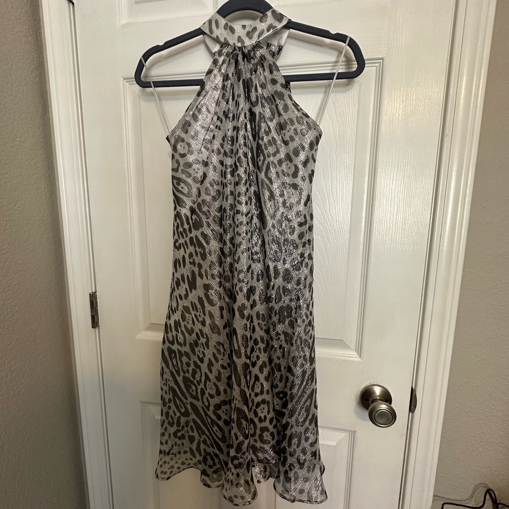 Cache Halter Dress